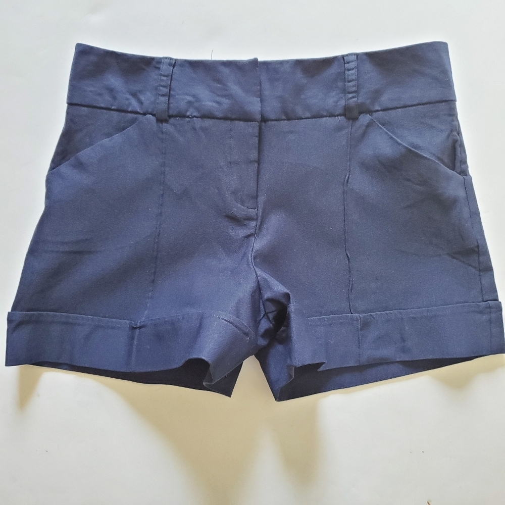 by & by girls dark blue short shorts Sz 9